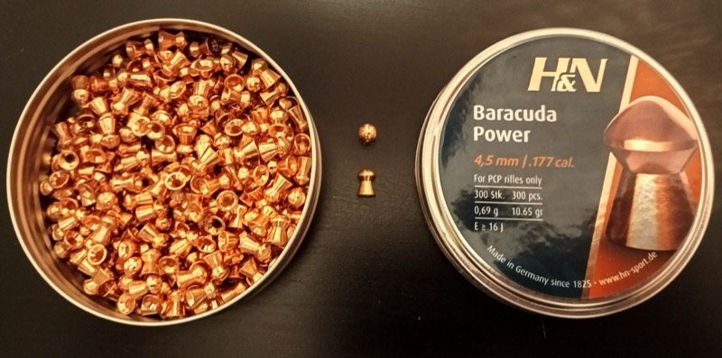 Mimis Senapan PCP Cal 4.5mm / .177 Dome Pellets 500 pcs